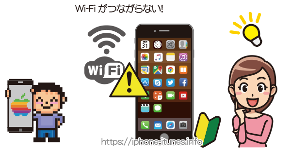 Wi Fiがつながらなくなった Iphoneの使い方